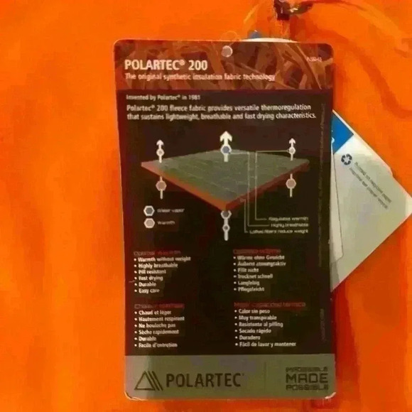 NWT Clemson Fleece Vest Size Small - Picture 3 of 5